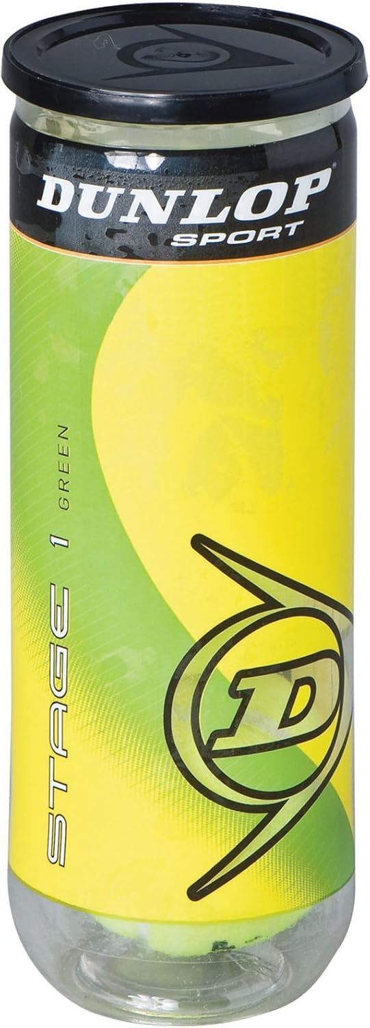 Dunlop Sports S Dunlop Stage 1 Green Felt Low Compression