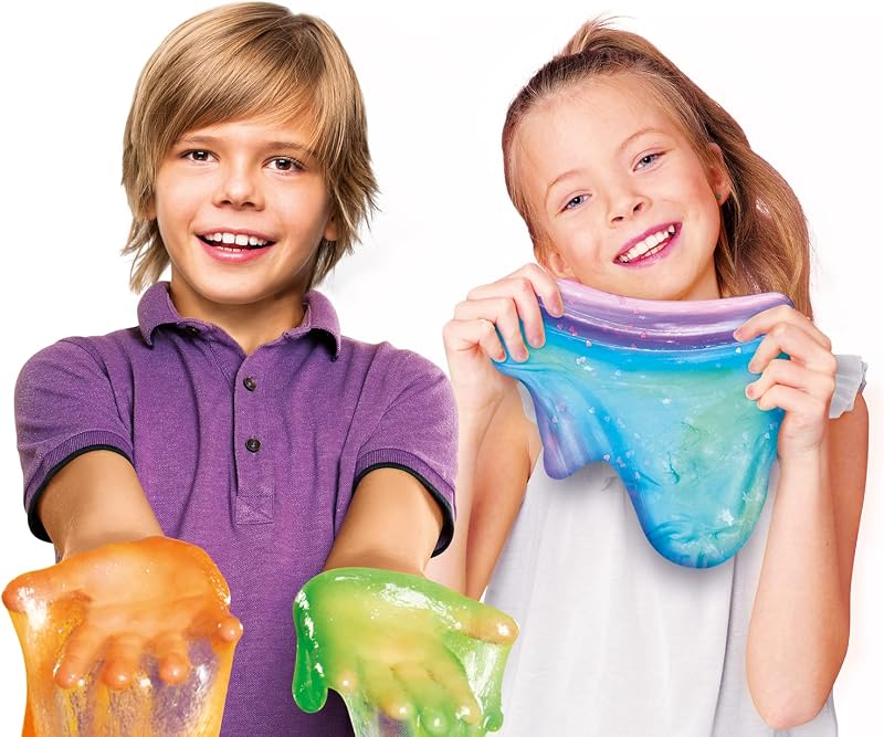 – So Slime DIY - Kit DIY 20 Slimes – Pack de Fabrication Multicolore – Poudres, Colorants & Décorations pour créer des slimes personnalisés – Activité Créative Enfant dès 6 Ans - SSC 185