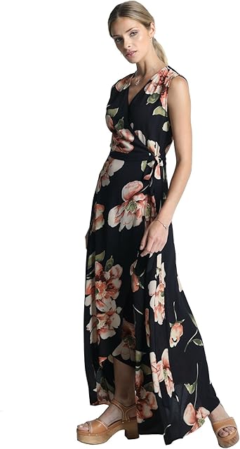 wrap maxi dress amazon