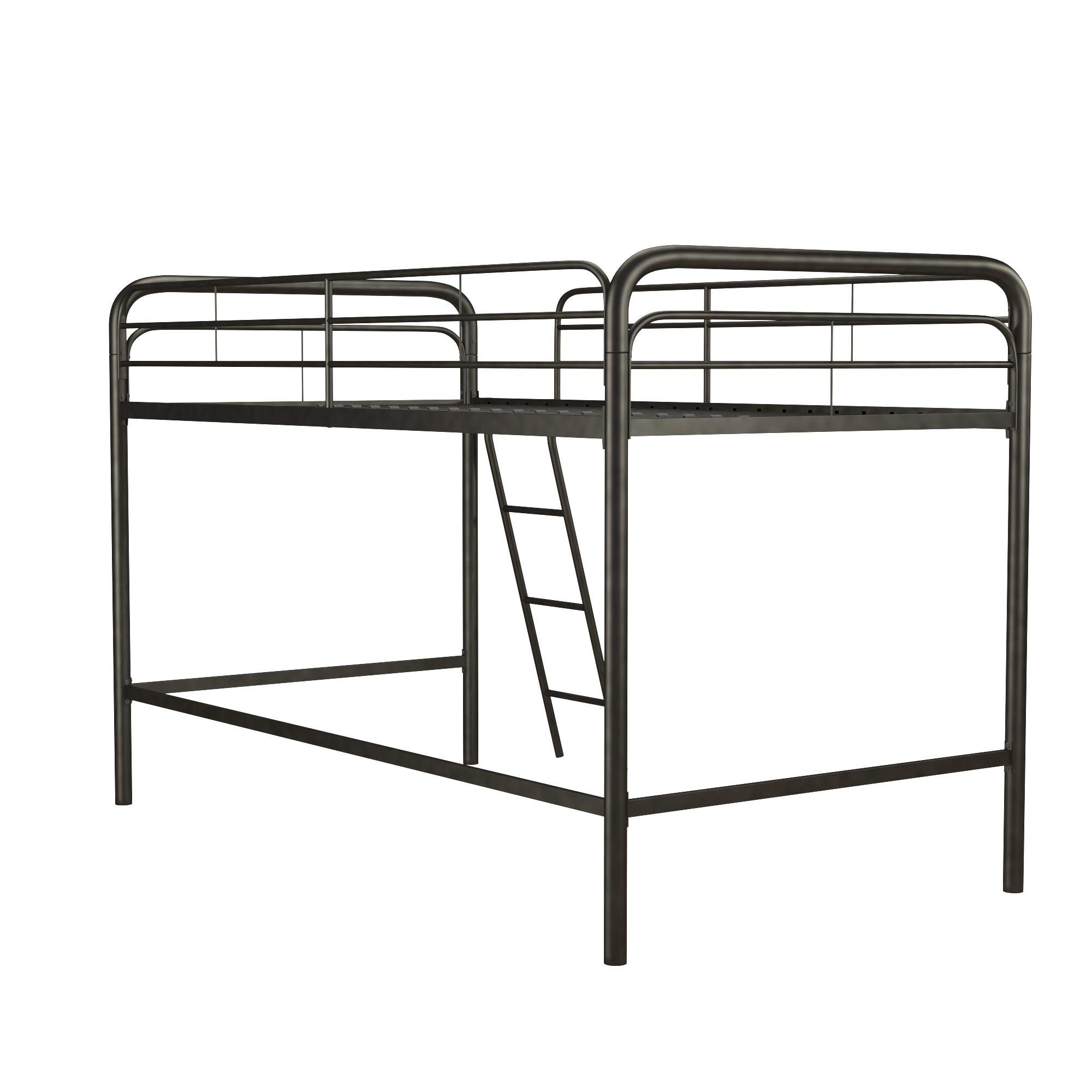 DHP Junior Loft Bed Frame With Ladder, Black Buy Online in UAE