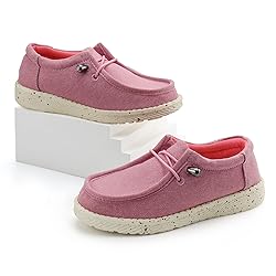 firelli Kids Loafers Boys Girls Canvas Walking