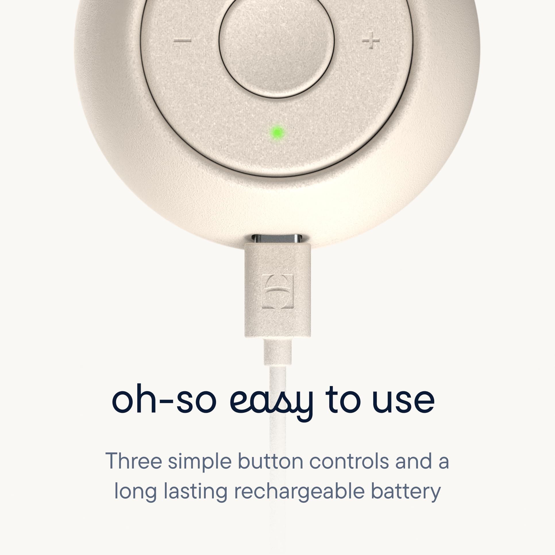 Hatch Go | Portable Sound Machine for Babies and Kids | Sleep Soother | 10 Soothing Sounds | White Noise | Shush | Travel | Registry Gift | Baby Shower | Clips on Stroller | Putty