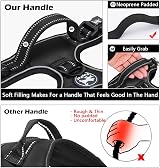PoyPet No Pull Dog Harness Reflective Front Chest Back Clip Adjustable view 3