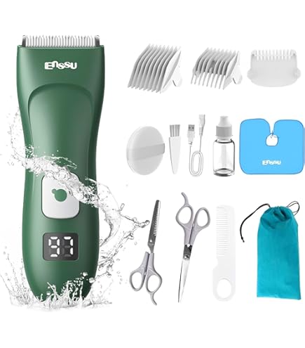 Baby Hair Clippers, Silent Kids Hair Trimmers, Electric Kids Hair Clippers With 2 Guide Combs For Babies Children Infant 2 - View #10