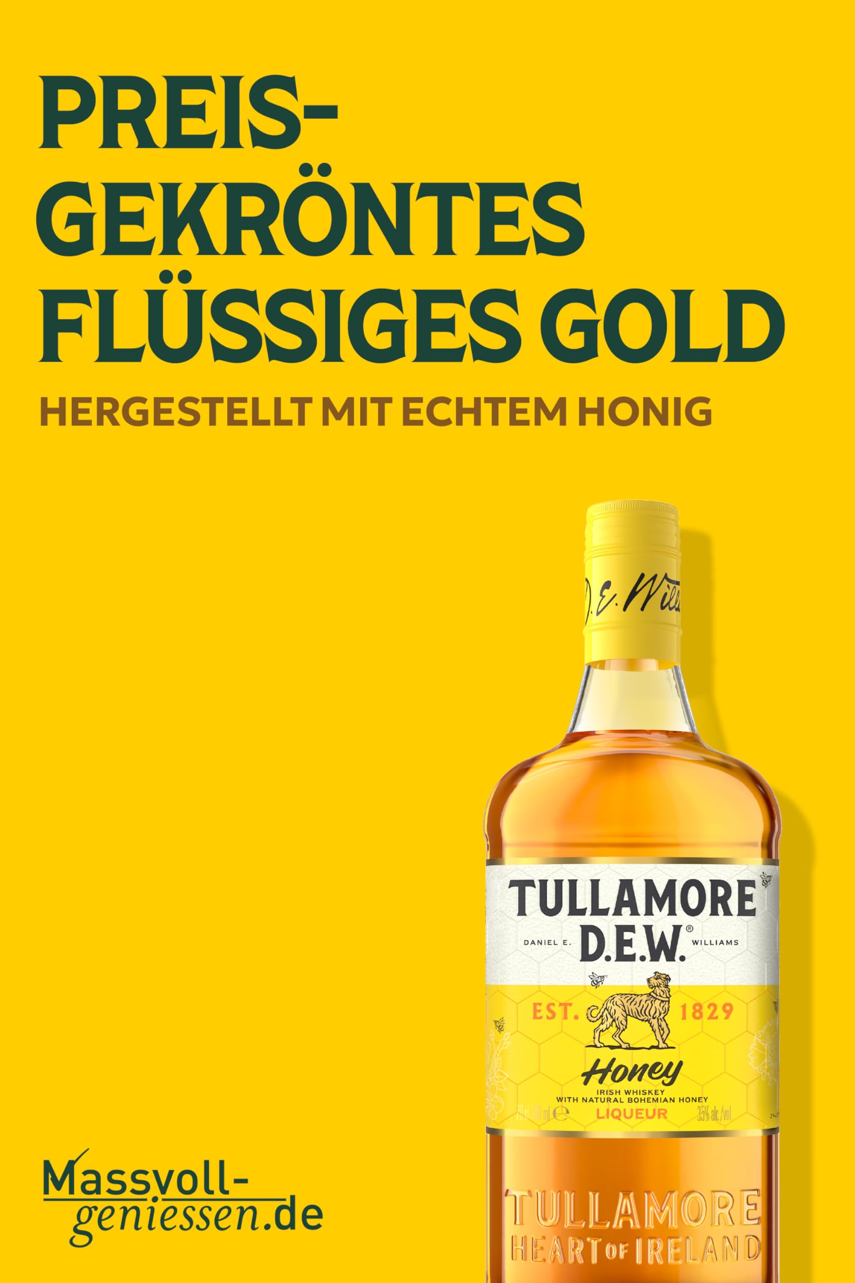 Tullamore DEW Honey Liqueur, 70cl 3