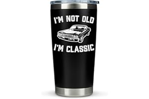 KLUBI Grandpa Gifts for Fathers Day Gifts Im Not Old Im Classic Mug Mens Birthday Gift Ideas 20oz Birthday Gifts for Men Gifts for Birthday Dad Birthday Gift for Grandpa Birthday Gifts for Husband