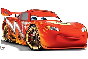 Cardboard People Lightning McQueen Life Size Cardboard Cutout Standup - Disney Pixar's Cars
