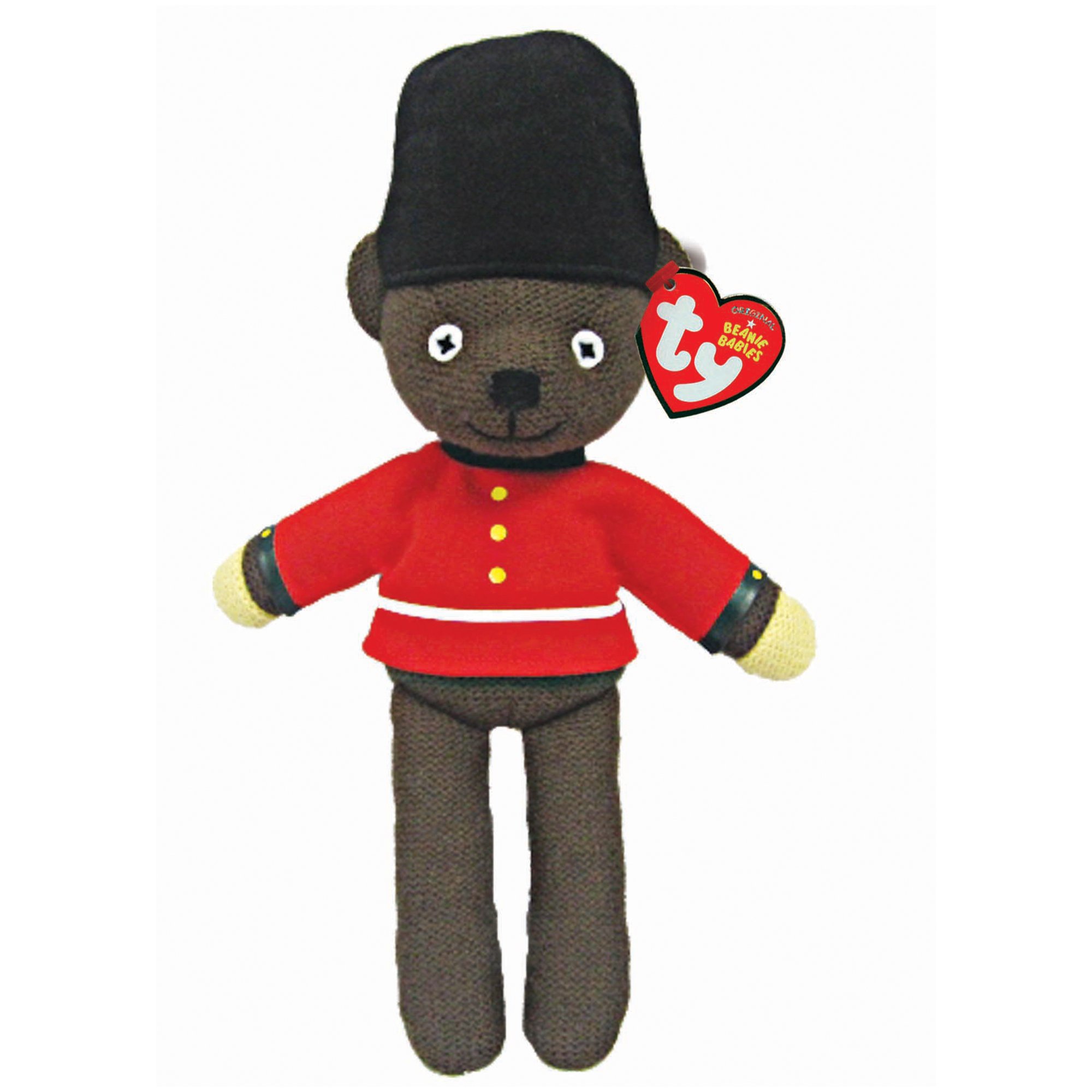 Ty Toys Mr. Bean Guardsman - Beanie Baby Soft Plush Toy - Collectible Cuddly Stuffed Teddy — image 1
