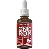 Ionic Liquid Iron Supplement (About 236 Servings) – Ionically Charged, Earth-Sourced Mineral Formula; Small 5-Drop Servings for Easy Use, Liquid Concentrate, Unflavored, Vegan – 2 fl oz (60 mL)
