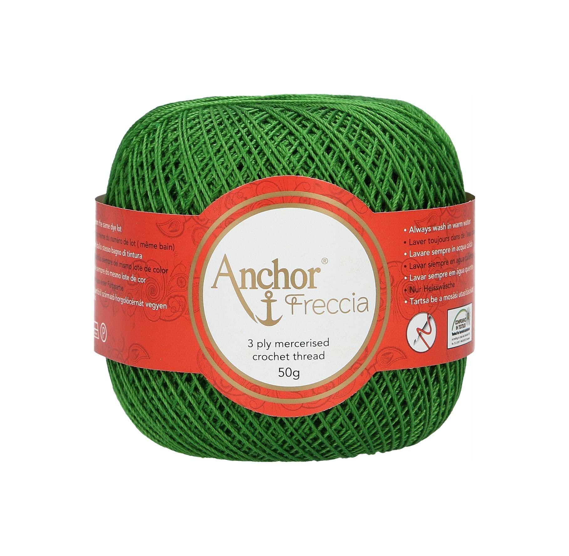 Anchor 4771012-00258 Crochet Yarn 100% Cotton 258 Thickness 12