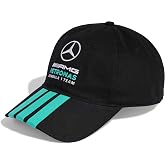 adidas Unisex-Adult Mercedes - AMG Petronas Formula One Team 3-Stripes Cap