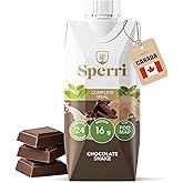 Sperri Complete Plant-based Meal Replacement. Organic Vegan Complete Meal in a Bottle Made with Hemp & Pea Protein – Gluten-F