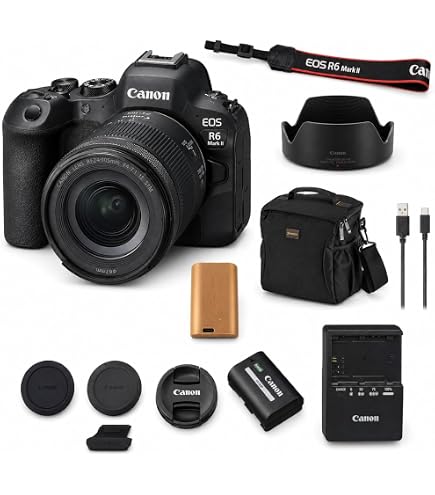 Amazon.com : Canon EOS R6 Mark II Mirrorless Camera Kit with RF 24