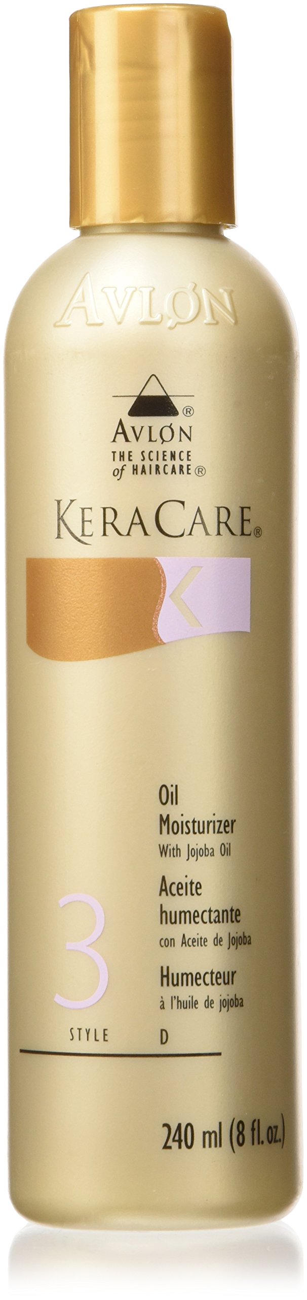 KeraCare Oil Moisturizer with Jojoba Oil- Lightweight Daily Hair Oil & Moisturiser 8oz