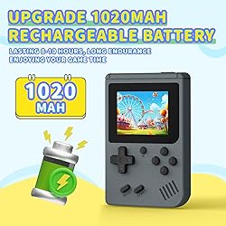 Retro Gaming Console, Portable Video Game Console