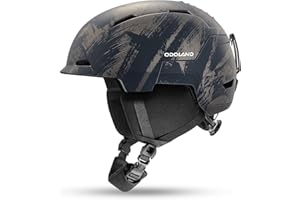 Odoland Ski Snowboard Helmet for Adults Youth, Snow Helmet for Men & Women, Slide Adjust Ventilation, Safety Certified, Goggles Compatible for Skiing, Snowboarding, Snowsports