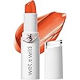 wet n wild Mega Last High-Shine Lipstick Lip Color, Infused with Seed Oils For a Nourishing High-Shine, Buildable & Blendable Creamy Color, Cruelty-Free & Vegan - Tanger-ring the Alarm