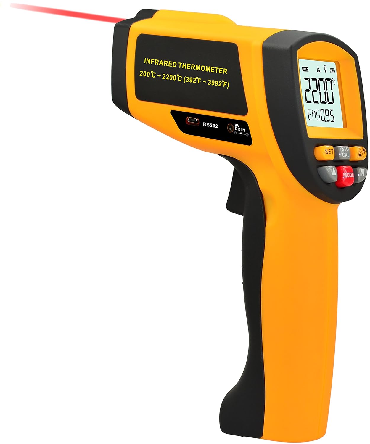 GM2200 Infrared Thermometer, 200 to 2200℃; DS=801 Amazon.ca