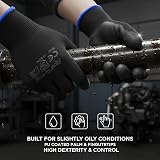 Rainberg Safety Gloves Pack 12 Pair Medium PU Non-Slip Grip Garden DIY Workwear view 7