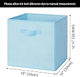 GRANNY SAYS Fabric Storage Cubes Pack of 6 33x33x32.4 cm Collapsible view 6