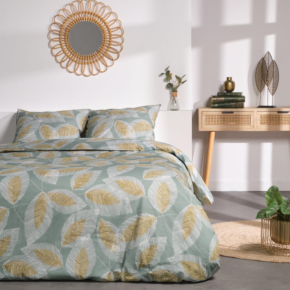 TODAY Sunshine 14.16 Double Bed Linen 240 x 220 cm Printed Cotton