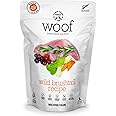 The New Zealand Natural Pet Food Co. WOOF Freeze Dried Dog Food - Wild Brushtail Recipe, High Protein Dog Treats, Dog Food Toppers & Meals, 2.2 lb