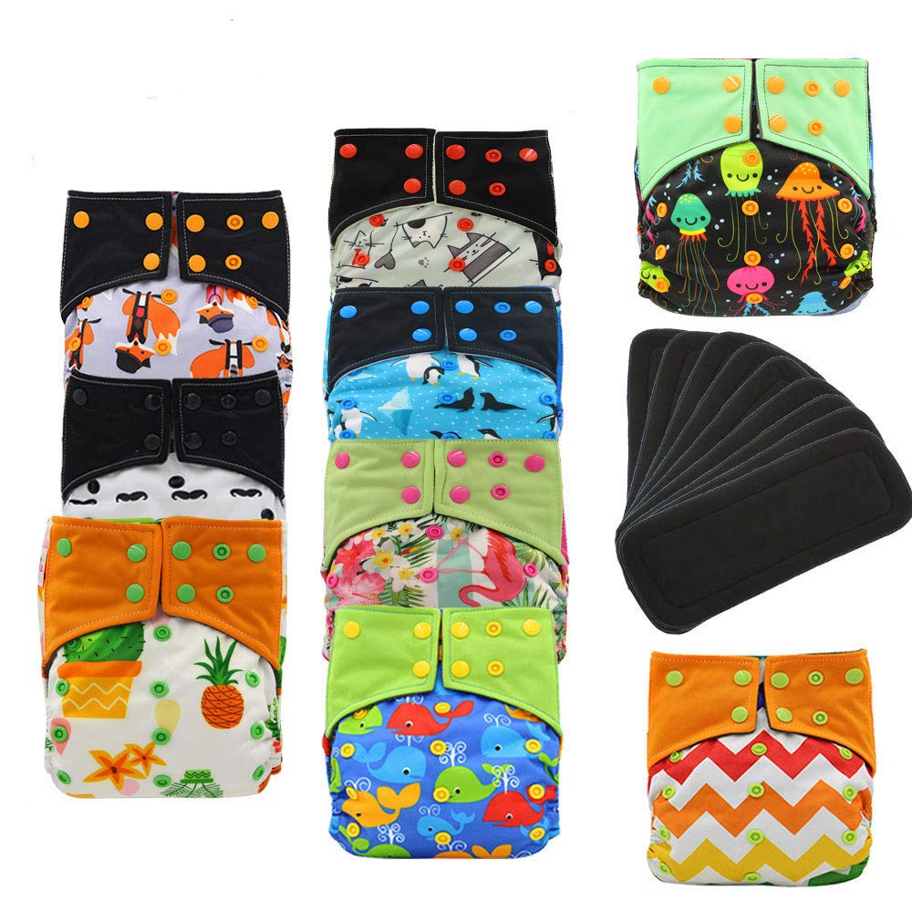 cloth diaper bamboo charcoal inserts