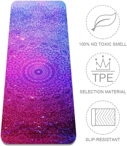 yoga mat mandala