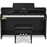 Casio Celviano AP-750 88-Key Console Digital Piano | 39 Tones | Black | Smart hybrid hammer action, premium console styling and a refined sound set for an authentic and elegant home experience