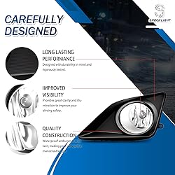 Shocklight Driving Fog Lights Compatible with 2008