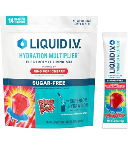 Amazon.com: Liquid I.V.® Hydration Multiplier - Cotton Candy | Electrolyte  Powder Drink Mix