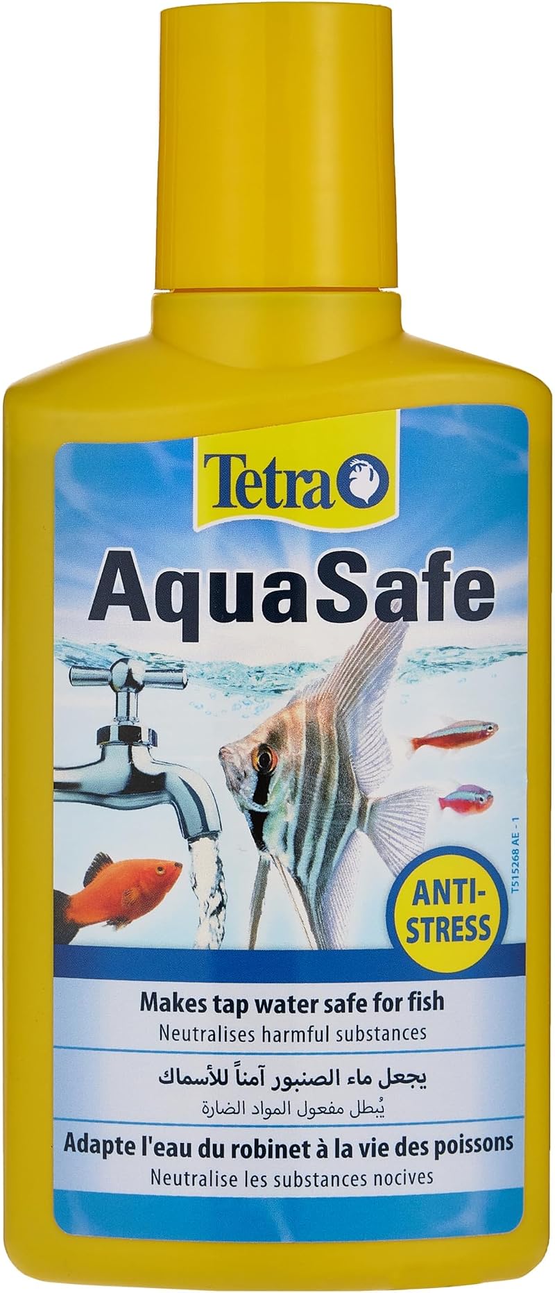 Tetra AquaSafe 250 ml Water Conditioner for Freshwater & Marine Aquariums