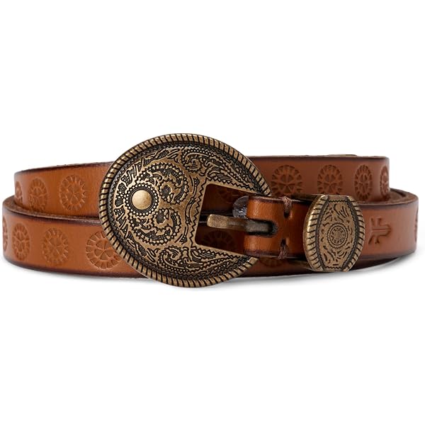 Frye NWT Genuine Leather Belt Harness Buckle Size S/M Leather Loop Retail $58 FRYE Women main image 4