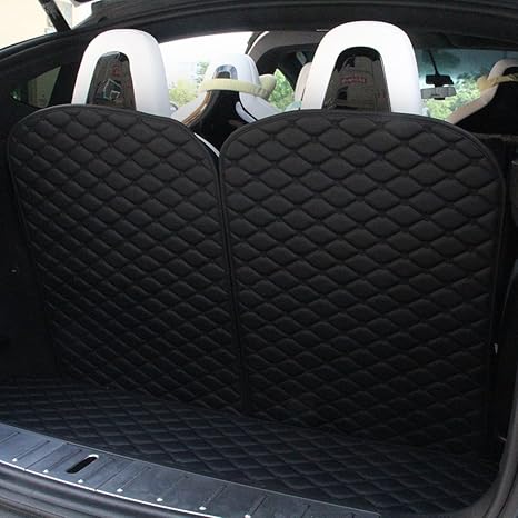 Topfit 3rd Row Seat Back Protector Mat For Tesla Model X 6