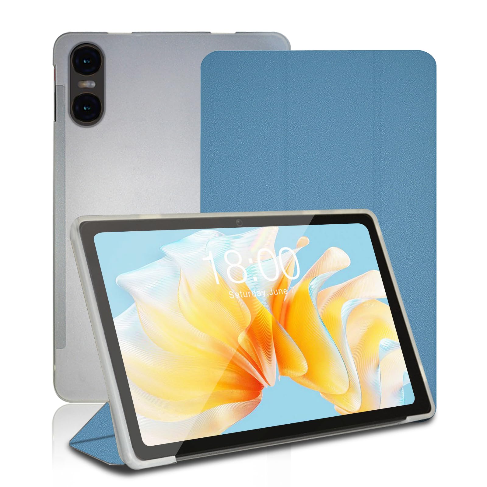 Case for Teclast T40HD, 10.4 inch, Smart Case Cover for Teclast T40HD with Multi-Viewing Angles, Comprehensive Protection. (Blue)