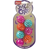 Hartz Just For Cats Midnight Crazies Cat Toy Balls - Assorted, for All Breed Sizes