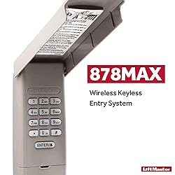 LiftMaster 878MAX Garage Door Keypad Wireless and