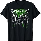 Evanescence Band Photo Green T-Shirt