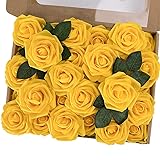 MACTING Artificial Rose Flower, 30pcs Real Touch