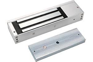 YUHANUS Electric Magnetic Lock 500KG 1200LBS Holding Force Electromagnet Lock 12V Fail Safe NC Mode Single Door for Access Control System