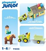 Playmobil Junior 71656 Farm Adventure Tractor Trailer Animals 1+ EU view 6