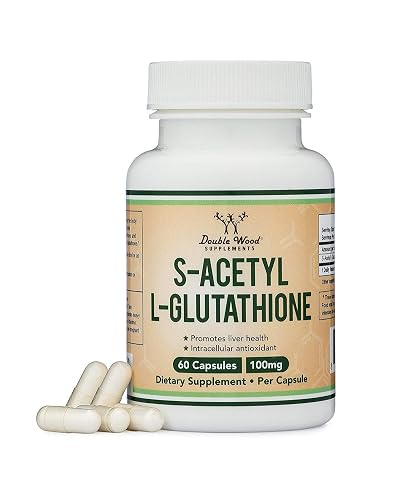 S Acetyl L Glutathione Capsules 100mg 60 Count Acetylated S Acetyl L Glutathione Capsules 100mg 60 Count Acetylated