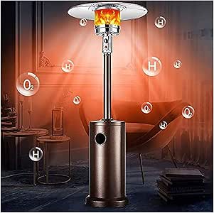 WEIZI Calentador de Patio al Aire Libre Calentador de propano