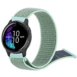 Vanjua Nylon Bands Compatible with Garmin Venu 2