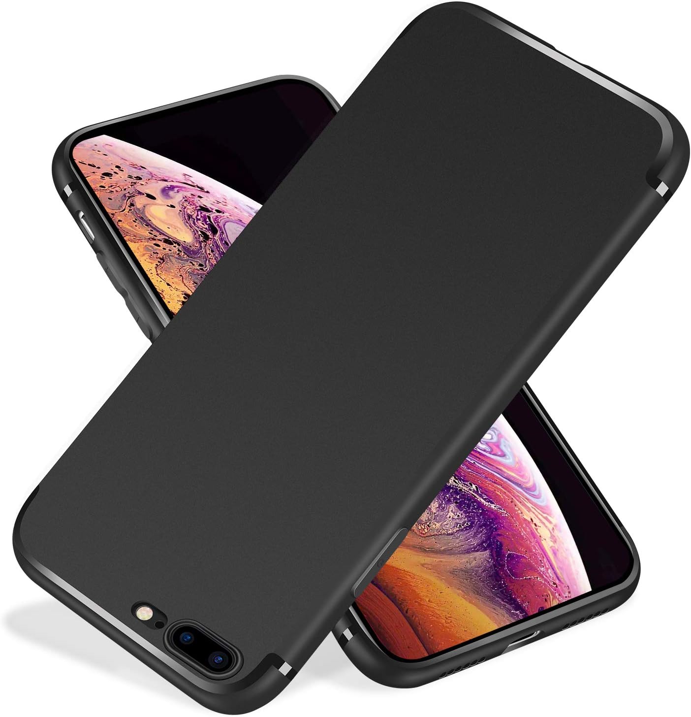 Zdream iPhone 8 Plus Case/7 Plus Case,[Frosted and Anti-Slip] Perfect Slim Fit Ultra Thin Protection Series TPU for iPhone 7 Plus/iPhone 8 Plus