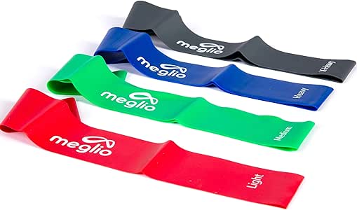 MEGLIO Latex Free Resistance Bands Loops MEGLIO Latex Free Resistance Bands Loops