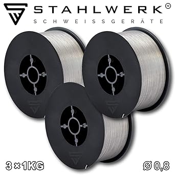 Alambre de acero MIG/MAG, diámetro de 0,8 mm, alambre de so