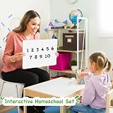 Ohuhu 30 Pack A4 Double-Sided Mini Whiteboards with 30 Pens & 30 Erasers view 9