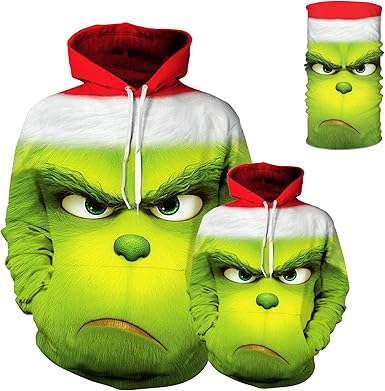 grinch 3d hoodie