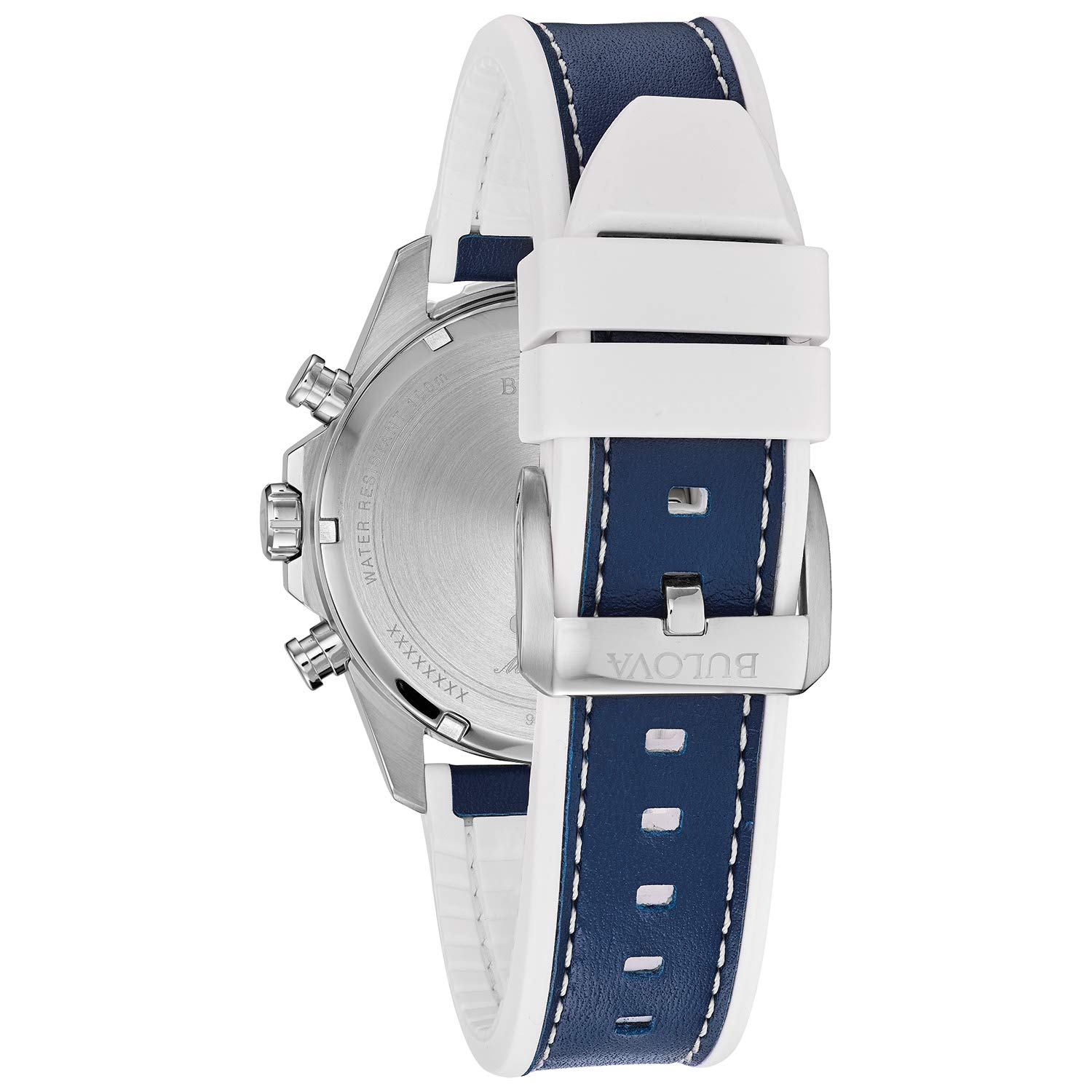 Bulova Men's Marine Star Series B Stainless Steel 6-Hand Chronograph Quartz Watch, 100M
